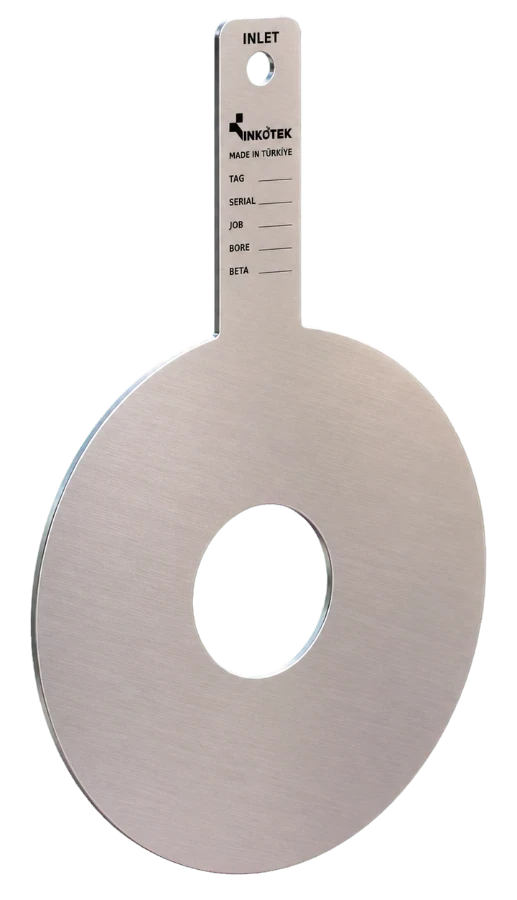 Single orifice plate
